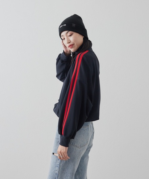 COLONY 2139（コロニートゥーワンスリーナイン）の「刺繍ロゴニットキャップ（ニットキャップ/ビーニー・メンズ・グレー/ブラック/オレンジ/グリーン/アイボリー/レッド・FREE）」の14枚目の写真