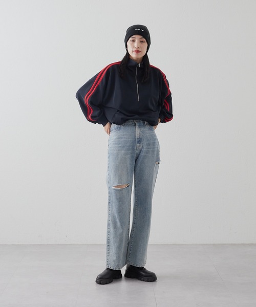 COLONY 2139（コロニートゥーワンスリーナイン）の「刺繍ロゴニットキャップ（ニットキャップ/ビーニー・メンズ・グレー/ブラック/オレンジ/グリーン/アイボリー/レッド・FREE）」の17枚目の写真