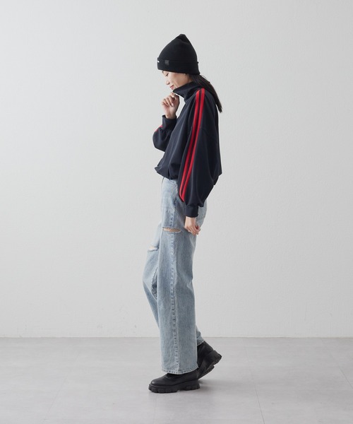 COLONY 2139（コロニートゥーワンスリーナイン）の「刺繍ロゴニットキャップ（ニットキャップ/ビーニー・メンズ・グレー/ブラック/オレンジ/グリーン/アイボリー/レッド・FREE）」の20枚目の写真