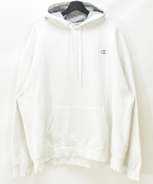 Champion(チャンピオン)の「【ヴィンテージ古着】Champion / チャンピオン ロゴ刺繍 スウェットパーカー(パーカー・メンズ・ホワイト・XX-LARGE)」の10枚目の写真