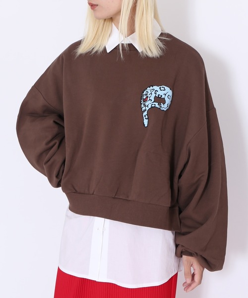 PUNYUS（プニュズ）の「コットンシャツ（シャツ/ブラウス・レディース・ホワイト/グリーン/ブルー・3/4/1/2）」の15枚目の写真