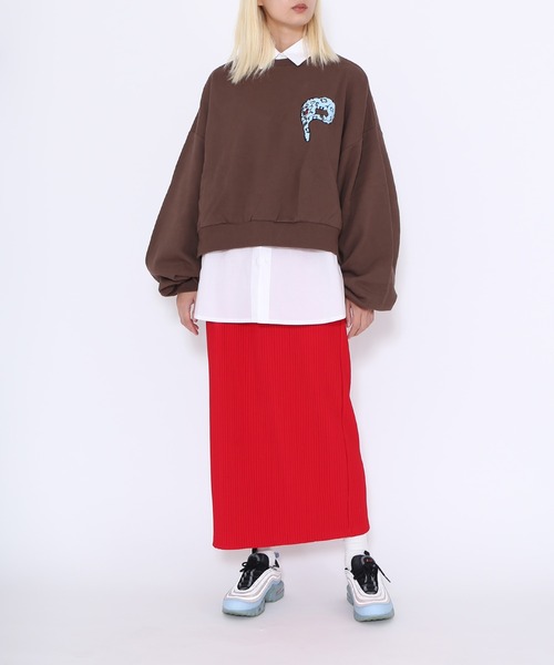 PUNYUS（プニュズ）の「コットンシャツ（シャツ/ブラウス・レディース・ホワイト/グリーン/ブルー・3/4/1/2）」の13枚目の写真