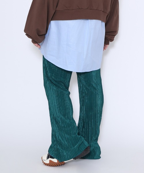 PUNYUS（プニュズ）の「コットンシャツ（シャツ/ブラウス・レディース・ホワイト/グリーン/ブルー・3/4/1/2）」の12枚目の写真