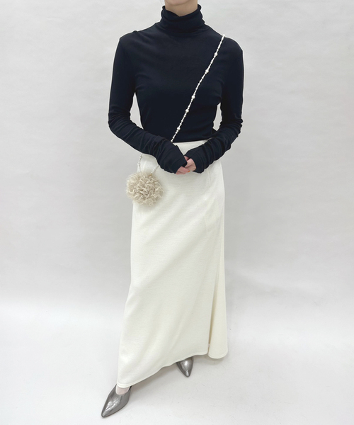 セール】【babaco/ババコ】Twisted Fine Cottonタートルネック