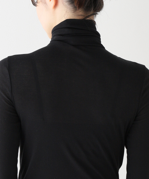 ババコ　グレー タートルネック セール】【babaco/ババコ】Twisted Fine Cottonタートルネック（T