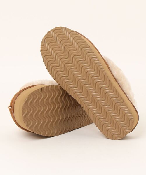 Parade（パレード）の「【厚底】ボアクロッグサンダル　6046（サンダル・レディース・ブラック/キャメル・LL/L/S/M）」の4枚目の写真