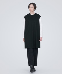 ストレッチ起毛ジレ