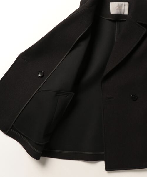 STRAWBERRY-FIELDS(ストロベリーフィールズ)の「ウーリーカルゼ&千鳥BD その他アウター(その他トップス・レディース・ブラック系その他/オフホワイト/ブラック・2)」の5枚目の写真