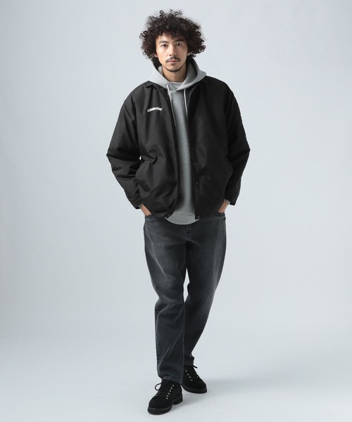 CHARI&CO（チャリアンドコー）の「【CHARI&CO SAFE RIDE for BAYFLOW】パッチジャケット（ナイロンジャケット・メンズ・ブラック・MEDIUM/LARGE）」の2枚目の写真