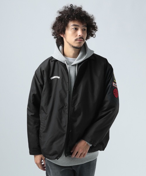 CHARI&CO（チャリアンドコー）の「【CHARI&CO SAFE RIDE for BAYFLOW】パッチジャケット（ナイロンジャケット・メンズ・ブラック・MEDIUM/LARGE）」の3枚目の写真