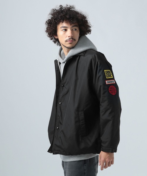 CHARI&CO（チャリアンドコー）の「【CHARI&CO SAFE RIDE for BAYFLOW】パッチジャケット（ナイロンジャケット・メンズ・ブラック・MEDIUM/LARGE）」の18枚目の写真