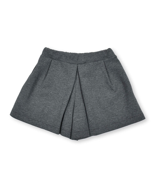 BeBe（ベベ）の「ボンディングタックショートパンツ(90~150cm)（その他パンツ・キッズ・グレー/ネイビー・130cm/120cm/110cm/100cm/140cm/150cm/90cm）」の2枚目の写真