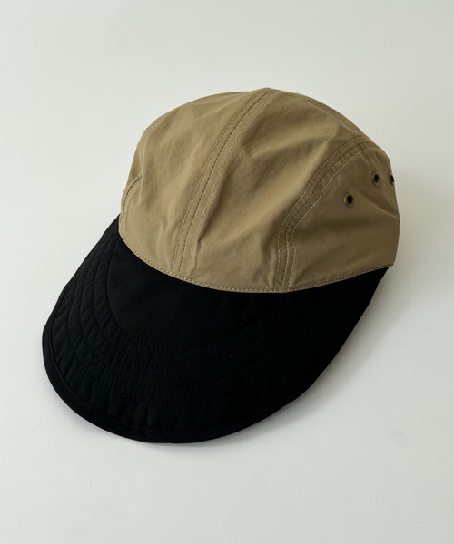 CANAL JEAN(キャナルジーン)の「Jagged Edge Mountain Gear MID-BILL CAP(キャップ・レディース・ベージュ/ネイビー・ONE SIZE)」の11枚目の写真