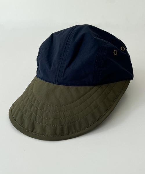 CANAL JEAN(キャナルジーン)の「Jagged Edge Mountain Gear MID-BILL CAP(キャップ・レディース・ベージュ/ネイビー・ONE SIZE)」の10枚目の写真