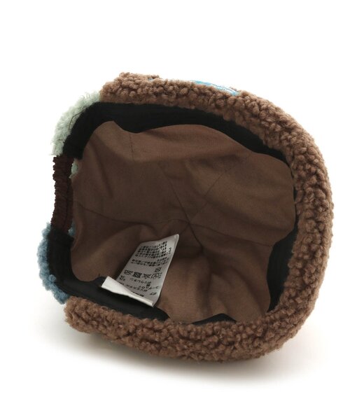 BREEZE(ブリーズ)の「ベビーボアフィッシャーマンキャップ(その他ベビー用品・キッズ・レインボー/アイボリー・46/48)」の9枚目の写真