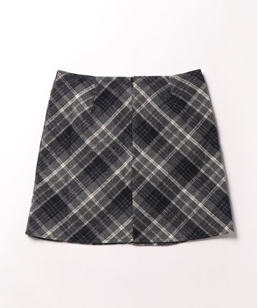 frunco（フランコ）の「チェックミニスカート（スカート・レディース・ブラウン/グレー・MEDIUM）」の15枚目の写真