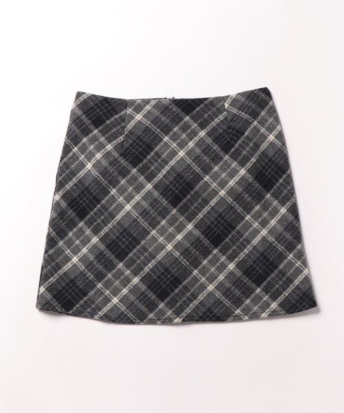 frunco（フランコ）の「チェックミニスカート（スカート・レディース・ブラウン/グレー・MEDIUM）」の14枚目の写真