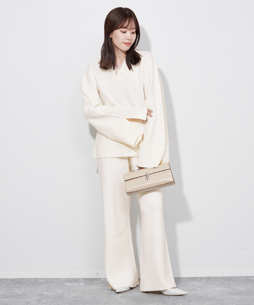 セール】【R'IAM】ウールカシミヤニットパンツ（その他パンツ）｜Plage