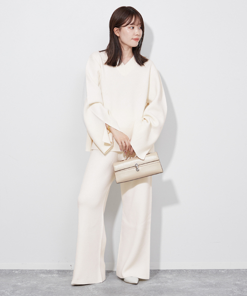 plage（プラージュ）の「【R'IAM】ウールカシミヤニットパンツ（その他