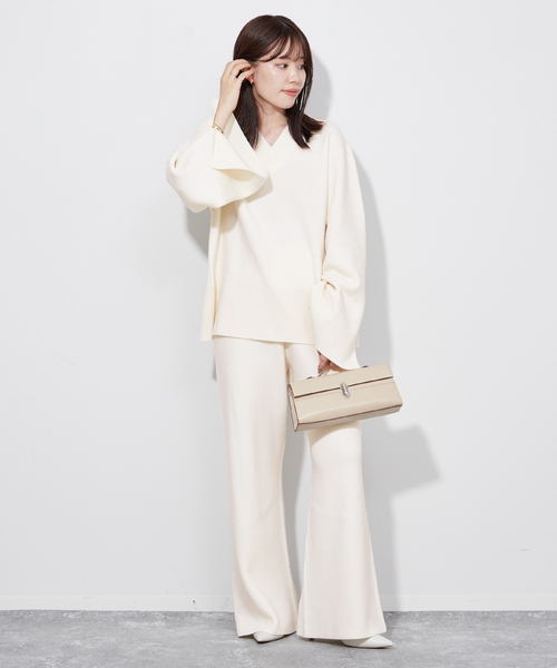 plage（プラージュ）の「【R'IAM】ウールカシミヤニットパンツ（その他