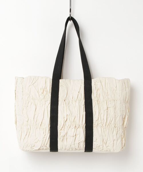 MIRO AMURETTE(ミロアミュレット)の「MIRO gather box bag(トートバッグ・レディース・アイボリー・FREE)」の10枚目の写真