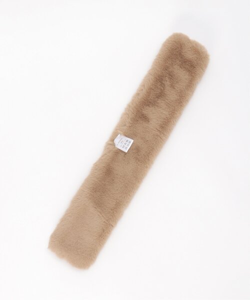 LBC（エルビーシー）の「フェイクファーマグネットティペット（ネックウォーマー/スヌード・レディース・キャメル/グレー・FREE）」の5枚目の写真