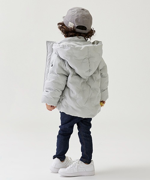 petit main（プティマイン）の「裏シャギーデニムストレートパンツ（デニムパンツ・キッズ・ネイビー/ブルー・100cm/90cm/120cm/80ｃｍ/110cm/130cm）」の4枚目の写真