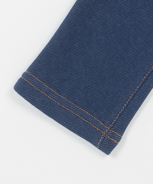 petit main（プティマイン）の「裏シャギーデニムストレートパンツ（デニムパンツ・キッズ・ネイビー/ブルー・100cm/90cm/120cm/80ｃｍ/110cm/130cm）」の10枚目の写真