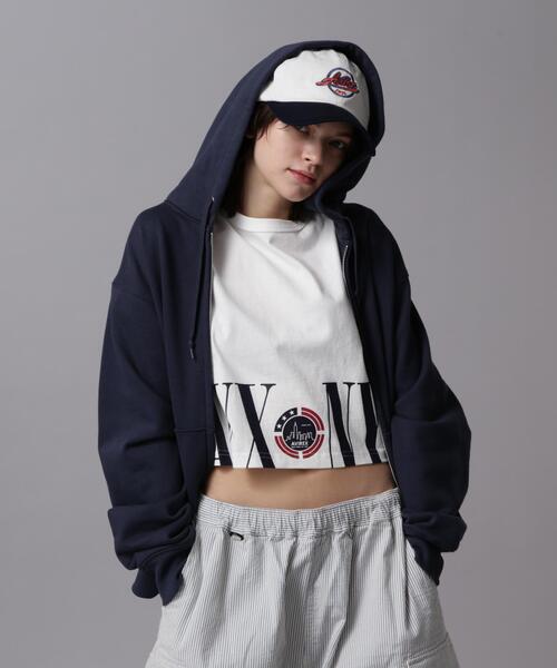 AVIREX(アヴィレックス)の「【DAILY/デイリー】ZIP UP SWEAT PARKA / ジップアップ スウェット パーカー / AVIREX /アヴィレックス(パーカー・メンズ・ホワイト系2/ネイビー/その他17/ブラック・2XL/L/XL/M)」の3枚目の写真