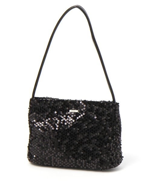 niko and...（ニコアンド）の「オリジナルスパンコールショルダーバッグ（ショルダーバッグ・レディース・ブラック/シルバー・0）」の4枚目の写真