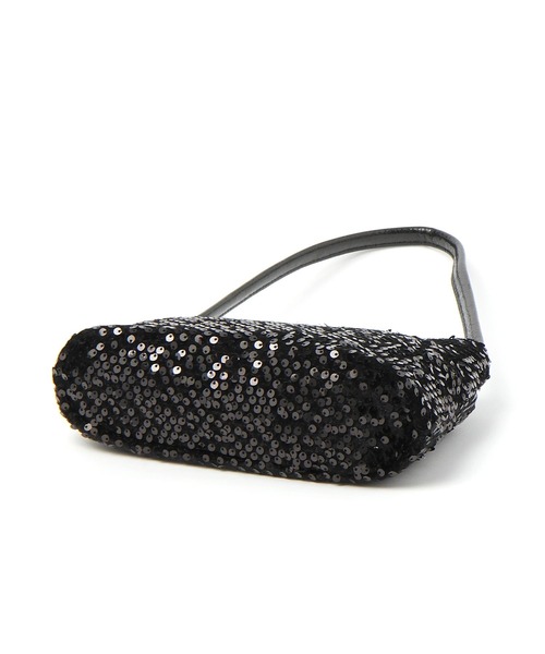 niko and...（ニコアンド）の「オリジナルスパンコールショルダーバッグ（ショルダーバッグ・レディース・ブラック/シルバー・0）」の7枚目の写真