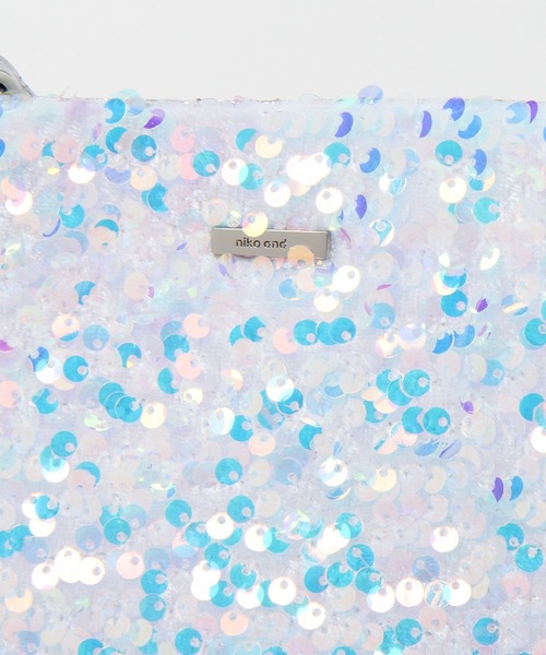 niko and...（ニコアンド）の「オリジナルスパンコールショルダーバッグ（ショルダーバッグ・レディース・ブラック/シルバー・0）」の15枚目の写真