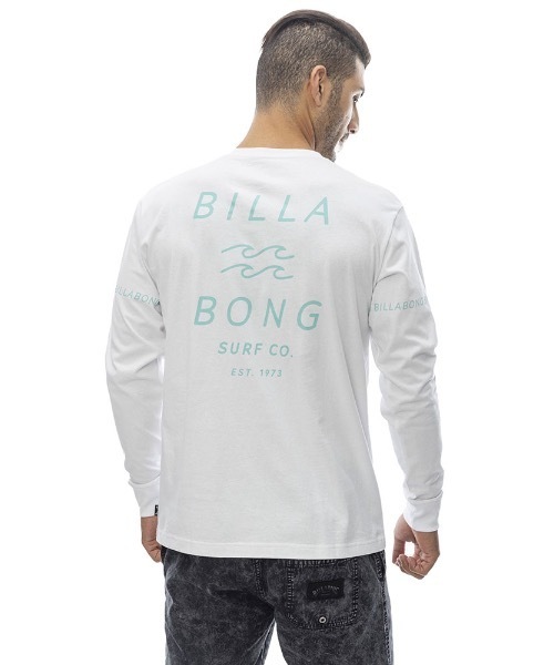 BILLABONG(ビラボン)の「BILLABONG メンズ ONE TIME ロンT 【2024年春夏モデル】/ビラボン袖ワンポイントロゴ長袖ロンT(Tシャツ/カットソー・メンズ・ホワイト/ブラック/ブルー・X-LARGE/MEDIUM/LARGE/SMALL)」の6枚目の写真