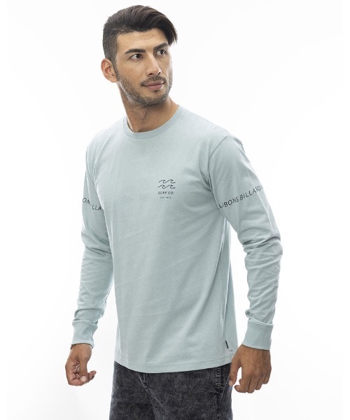 BILLABONG(ビラボン)の「BILLABONG メンズ ONE TIME ロンT 【2024年春夏モデル】/ビラボン袖ワンポイントロゴ長袖ロンT(Tシャツ/カットソー・メンズ・ホワイト/ブラック/ブルー・X-LARGE/MEDIUM/LARGE/SMALL)」の11枚目の写真