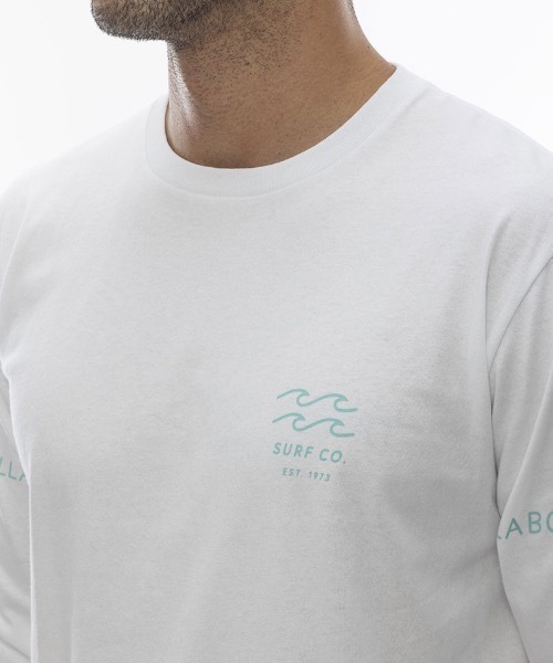 BILLABONG(ビラボン)の「BILLABONG メンズ ONE TIME ロンT 【2024年春夏モデル】/ビラボン袖ワンポイントロゴ長袖ロンT(Tシャツ/カットソー・メンズ・ホワイト/ブラック/ブルー・X-LARGE/MEDIUM/LARGE/SMALL)」の13枚目の写真