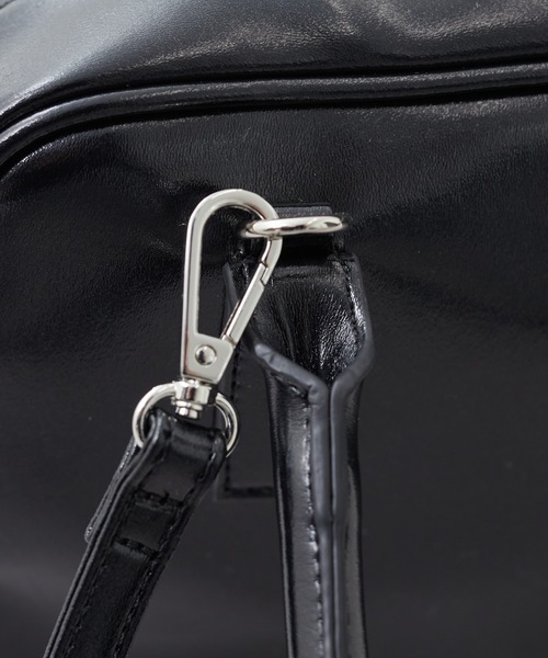 CIAOPANIC TYPY(チャオパニックティピー)の「【新色追加!!】2WAYエナメルボストンBAG(ボストンバッグ・レディース・ブラック/シルバー/ブロンズ/ライトブラウン・ONE SIZE)」の18枚目の写真