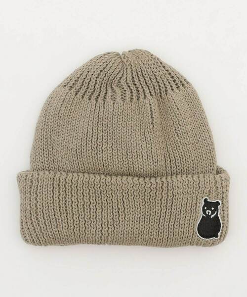 FRAPBOIS（フラボア）の「ベアワッチ（ニットキャップ/ビーニー・レディース・ブラック/ベージュ/グレー・FREE）」の3枚目の写真