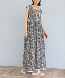 Crisp | バックリボンフラワーワンピース(ワンピース)