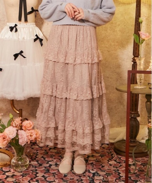 ADEAM アディアム　 フォクシー ティアードスカート ADEAM アディアム フォクシー ティアードスカート ADEAM