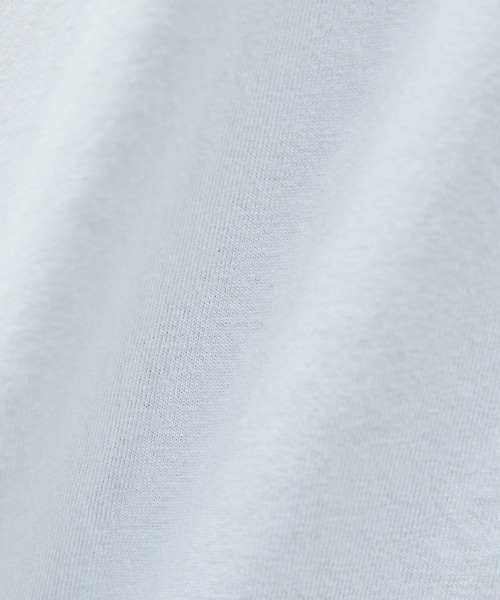 The unormwind（ザアンノームワインド）の「ロゴ刺繍裾ドローコード長袖  Tシャツ 無地/ボーダー（Tシャツ/カットソー・メンズ・ネイビー/ブラック系/ホワイト系/ブラック/ホワイト/ベージュ系・M/L/XL/S）」の12枚目の写真