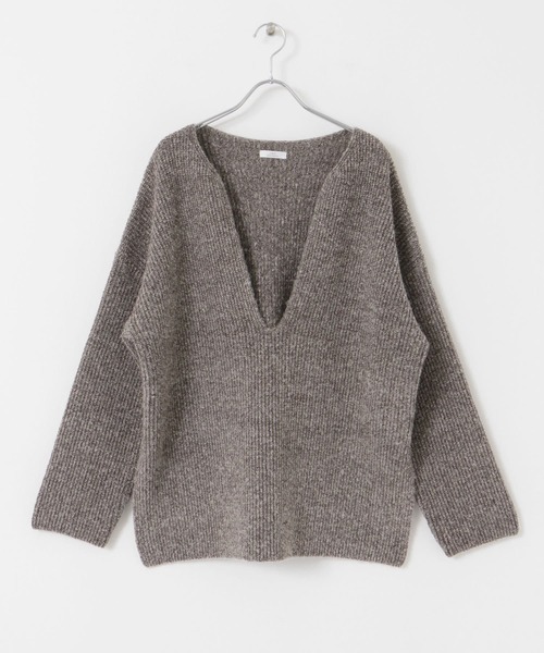 URBAN RESEARCH ITEMS / アーバンリサーチ アイテムズ カタアゼ深Vニット ITEMS URBANRESEARCH 【アイテムズ アーバンリサーチ