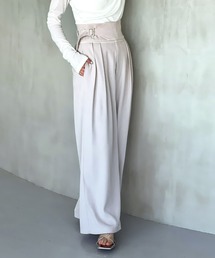 Olu.（オルドット）の「ウエストマークデザインパンツ（スラックス）」