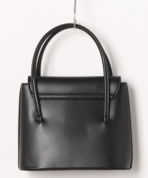 coca(coca)(コカ)の「【WEB限定セール】フェイクレザーハンドバッグ(ハンドバッグ・レディース・グレイッシュベージュ/ブラック・ONE SIZE)」の5枚目の写真