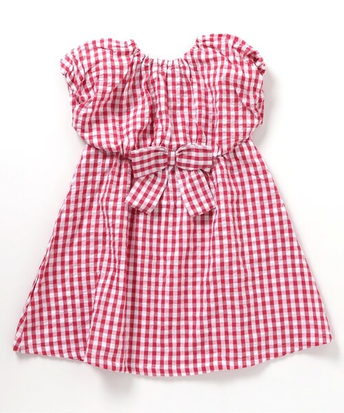 apres les cours(アプレレクール)の「【リンク】バックリボンヒロインワンピ(ワンピース・キッズ・オレンジ/ストライプ/ピンク/ブラック/アイボリー・80/90/100/110/120/130/140)」の22枚目の写真