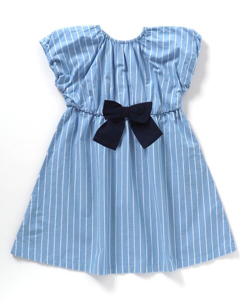 apres les cours(アプレレクール)の「【リンク】バックリボンヒロインワンピ(ワンピース・キッズ・オレンジ/ストライプ/ピンク/ブラック/アイボリー・80/90/100/110/120/130/140)」の18枚目の写真