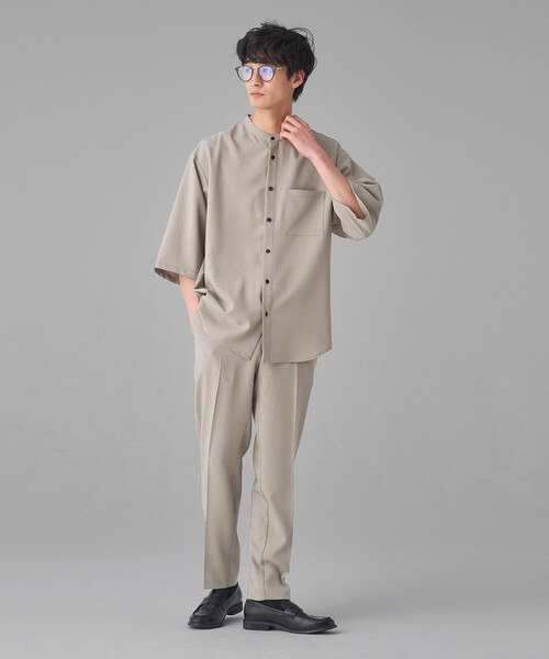 COMME CA ISM（コムサイズム）の「ファンクショナル スラックス（スラックス・メンズ・ブルー/ブラック/チャコール/ベージュ・SMALL/MEDIUM/LARGE）」の5枚目の写真