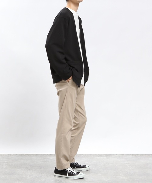 GLOBAL WORK Smile Seed Store（グローバルワーク スマイルシードストア）の「ジョーゼットカーディガン長袖/993331（カーディガン/ボレロ・メンズ・ベージュ系その他3/ネイビー/ブラック・LARGE/X-LARGE/SMALL/MEDIUM）」の6枚目の写真