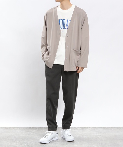 GLOBAL WORK Smile Seed Store（グローバルワーク スマイルシードストア）の「ジョーゼットカーディガン長袖/993331（カーディガン/ボレロ・メンズ・ベージュ系その他3/ネイビー/ブラック・LARGE/X-LARGE/SMALL/MEDIUM）」の12枚目の写真