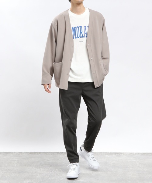 GLOBAL WORK Smile Seed Store（グローバルワーク スマイルシードストア）の「ジョーゼットカーディガン長袖/993331（カーディガン/ボレロ・メンズ・ベージュ系その他3/ネイビー/ブラック・LARGE/X-LARGE/SMALL/MEDIUM）」の13枚目の写真