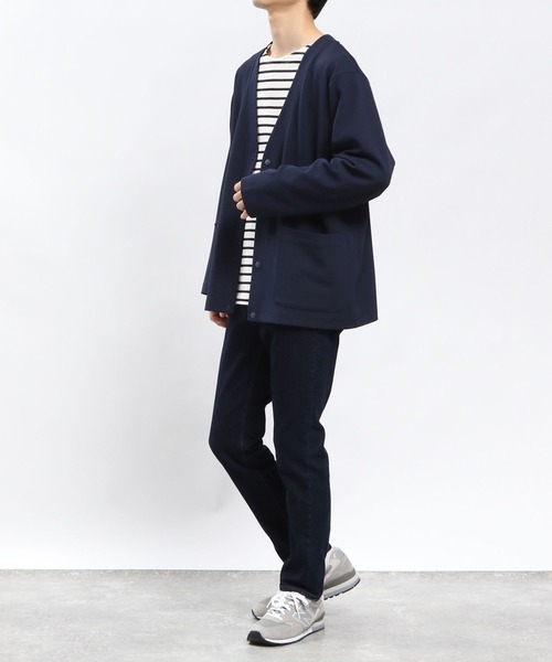 GLOBAL WORK Smile Seed Store（グローバルワーク スマイルシードストア）の「ジョーゼットカーディガン長袖/993331（カーディガン/ボレロ・メンズ・ベージュ系その他3/ネイビー/ブラック・LARGE/X-LARGE/SMALL/MEDIUM）」の20枚目の写真